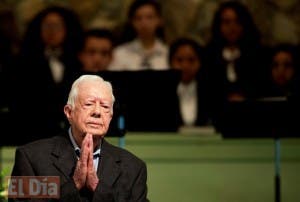 Expresidente estadounidense Jimmy Carter anuncia que está libre de cáncer