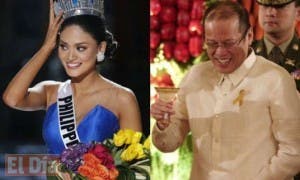 Otra sorpresa de Miss Universo: Mantiene una relación amorosa con el presidente de Filipinas