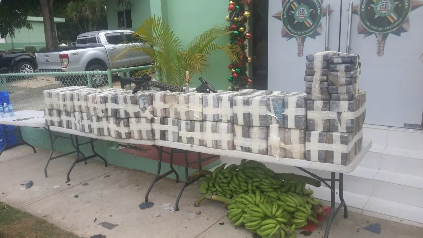 Droga en Barhona-droga y plátano