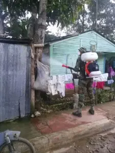 Obras Públicas fumigó más de 15 mil viviendas contra el dengue