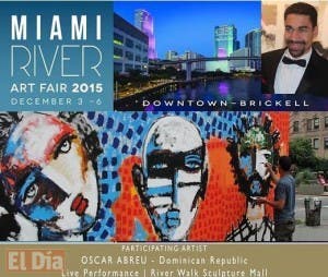 Oscar Abreu se presentará en Miami River Art Fair