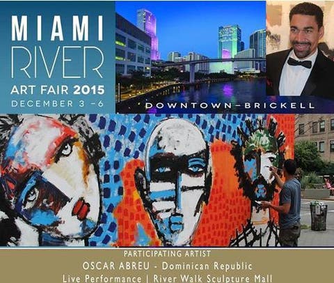 Oscar Abreu se presentará en Miami River Art Fair
