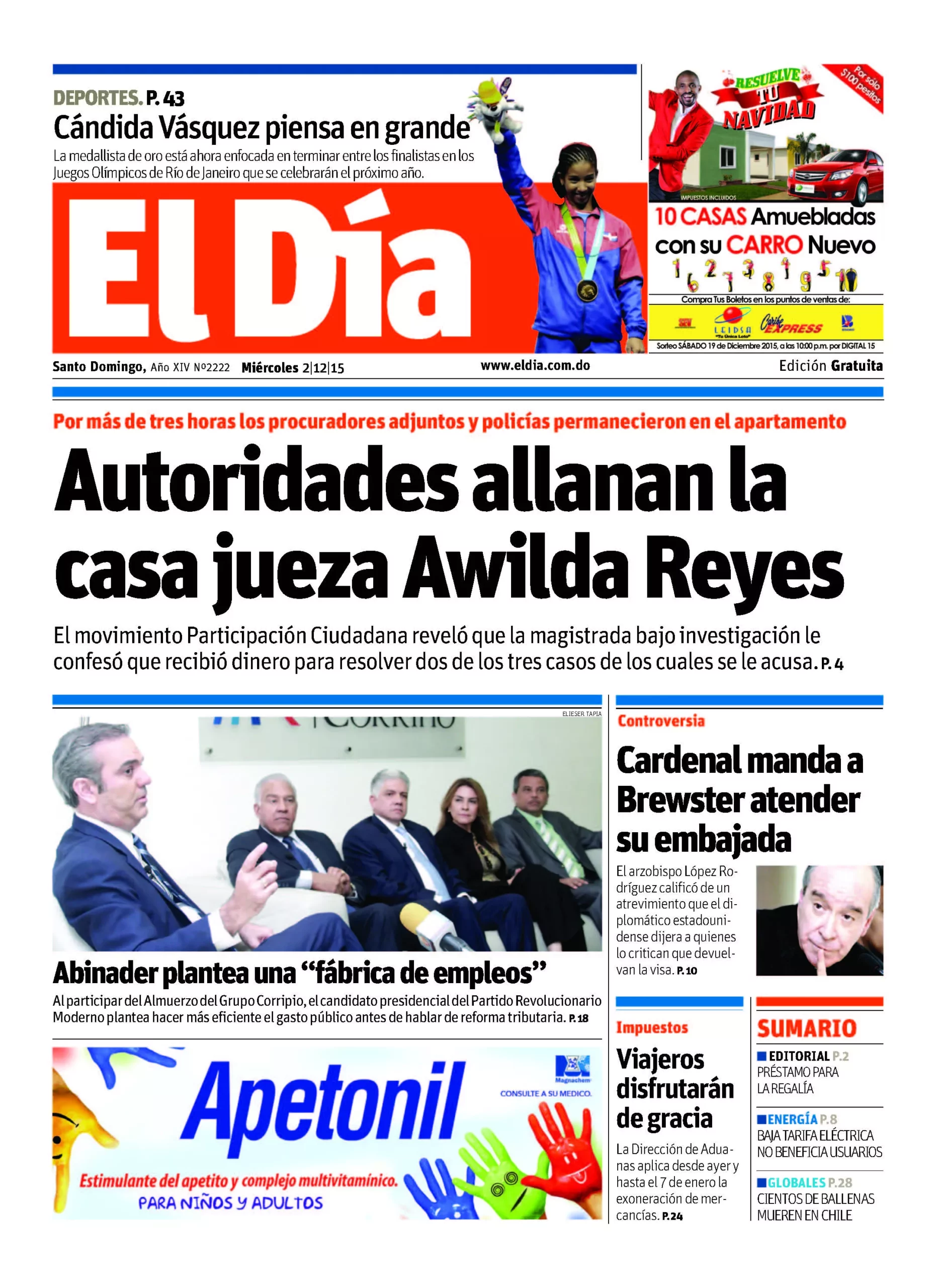 Portada impresa
