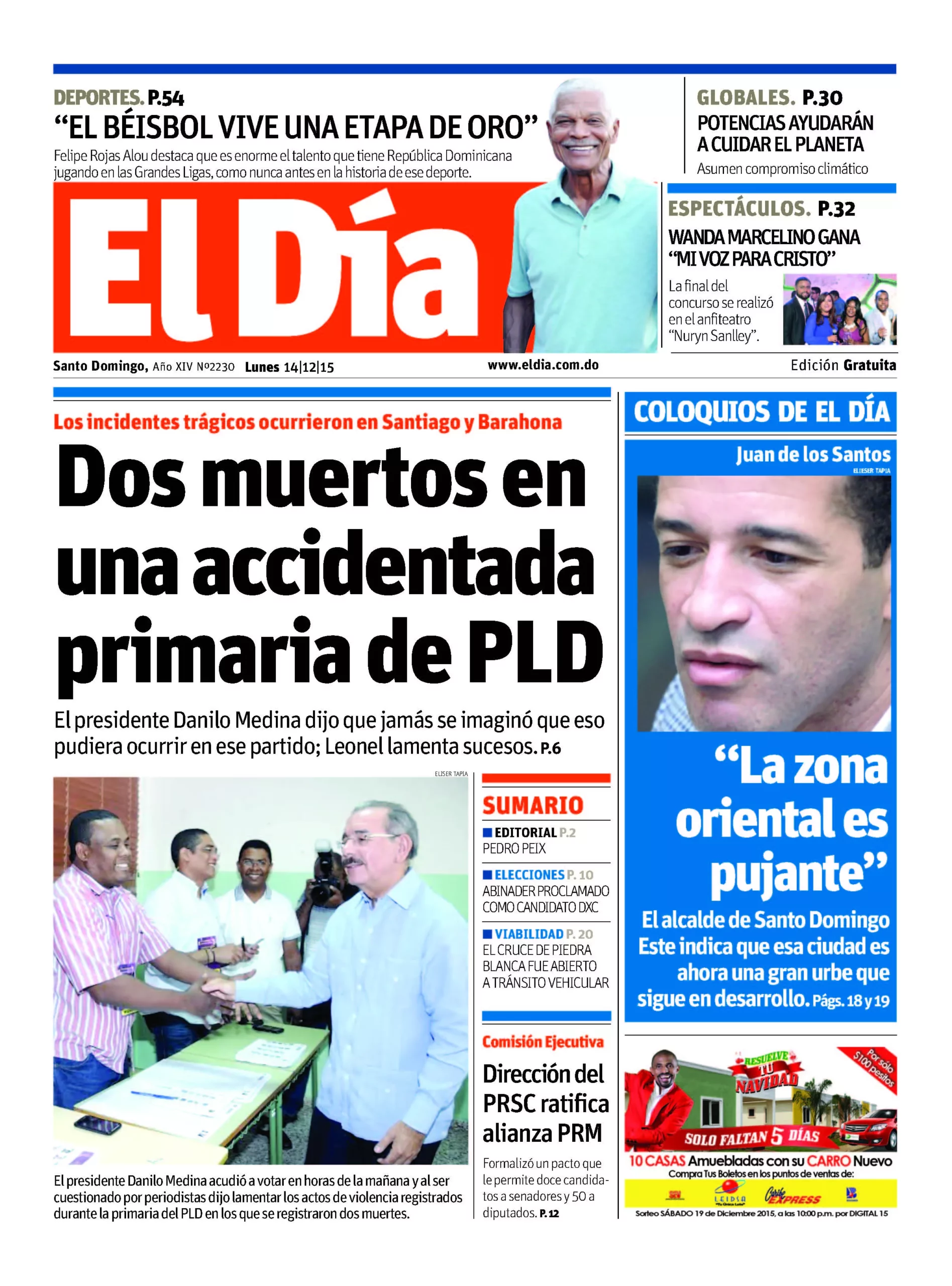 Portada impresa