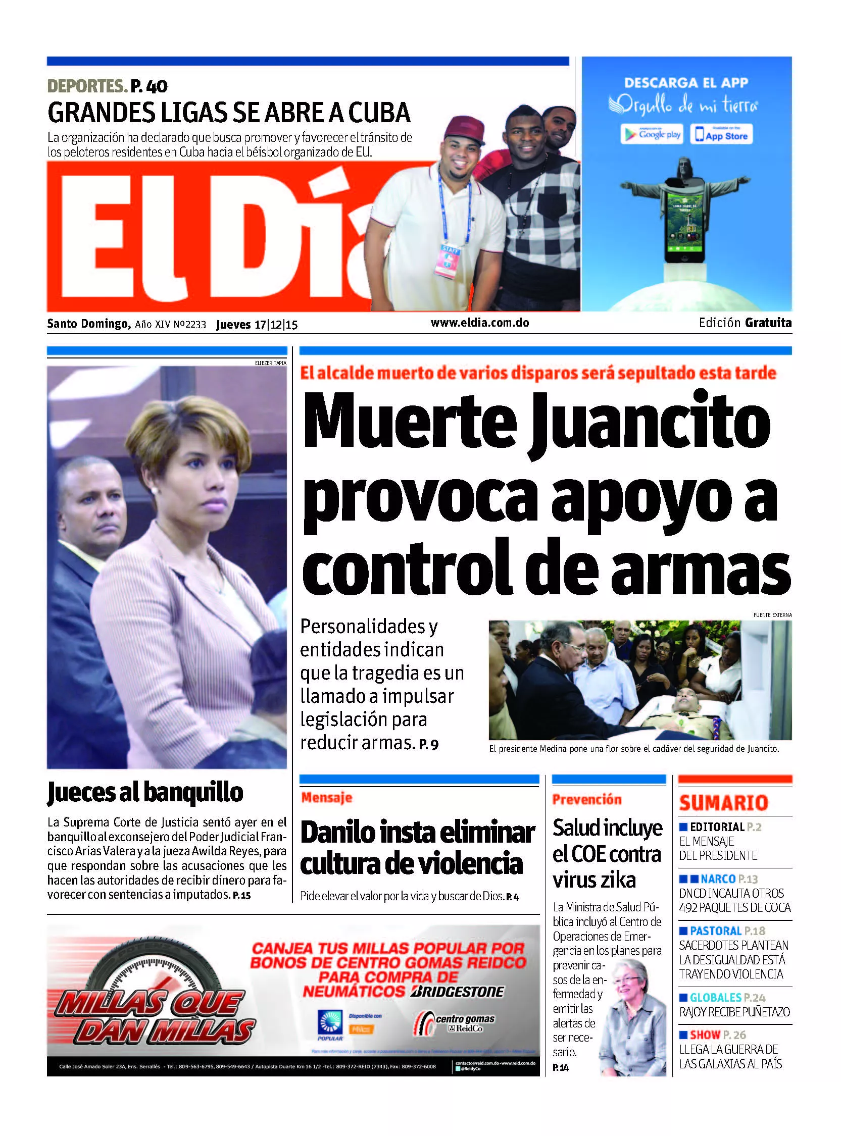 Portada impresa
