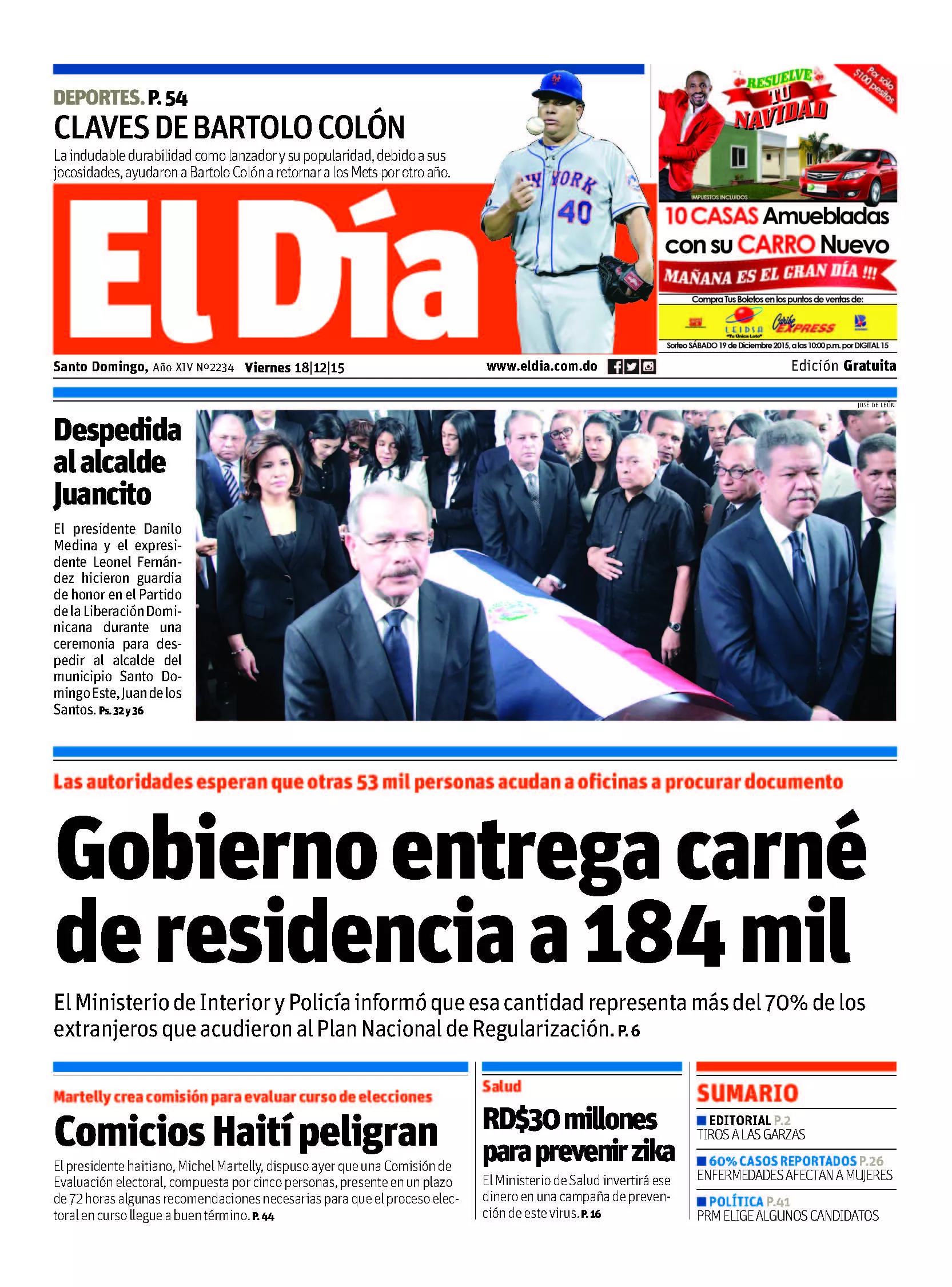 Portada impresa