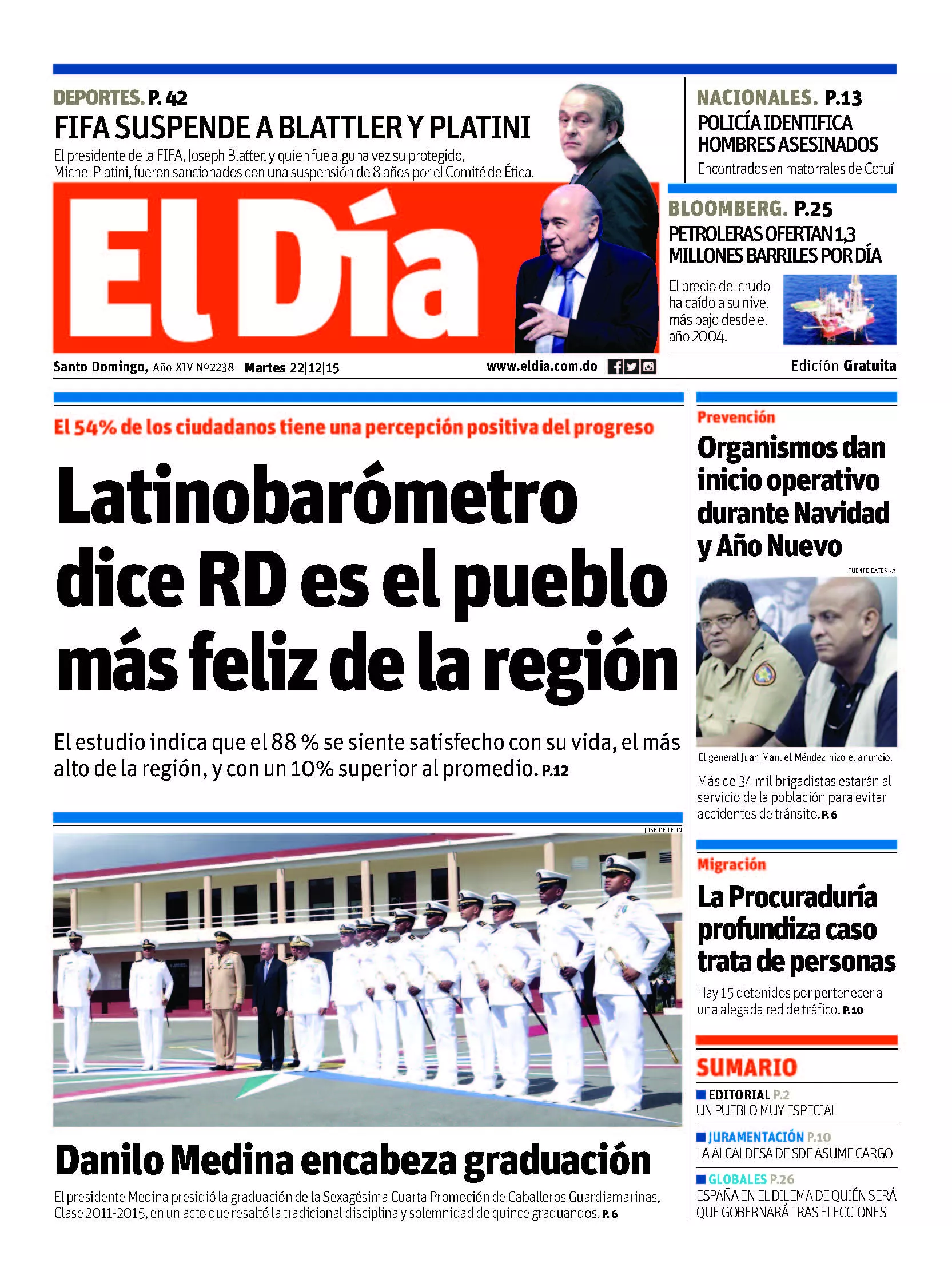 Portada impresa