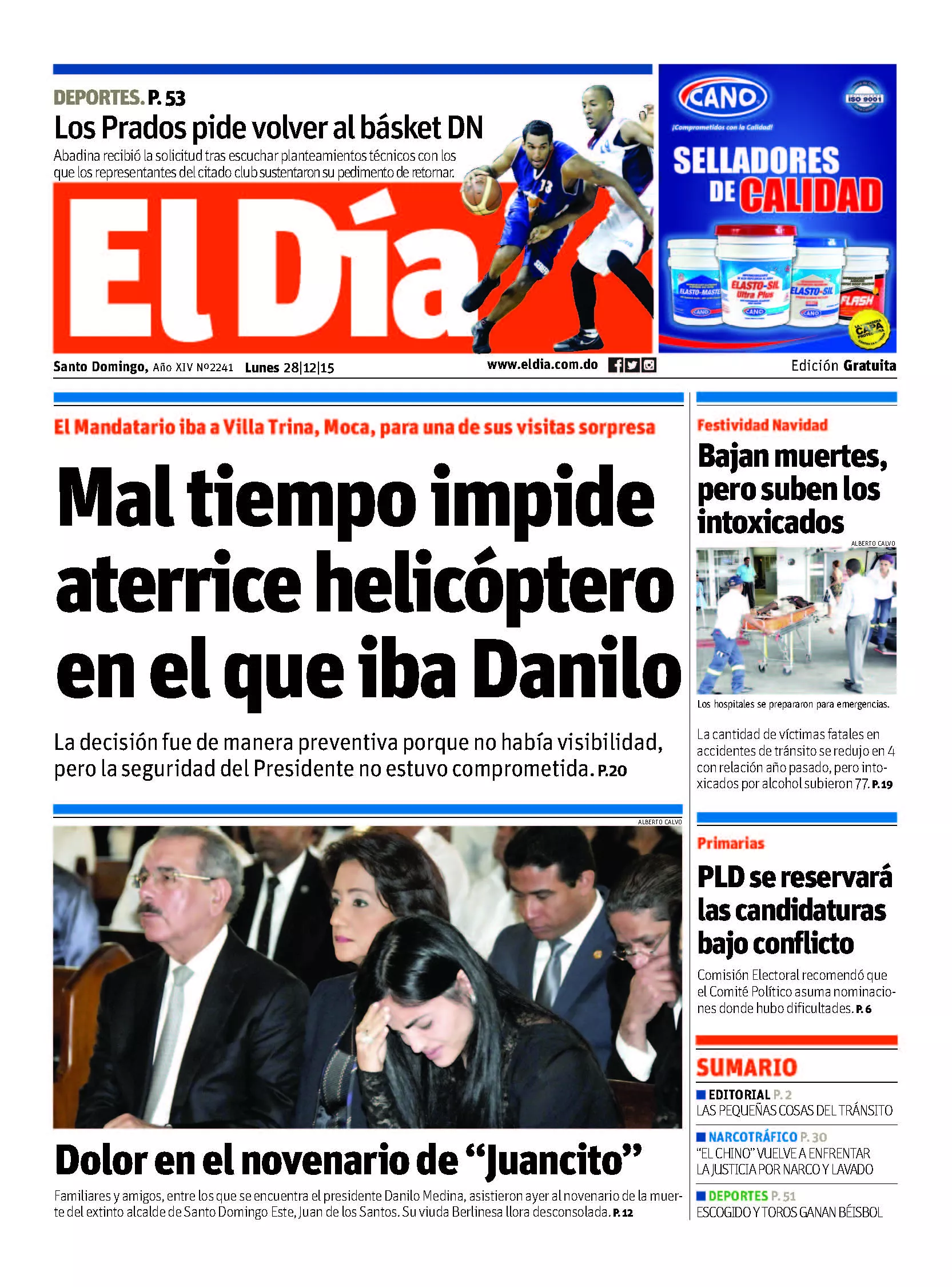 Portada impresa