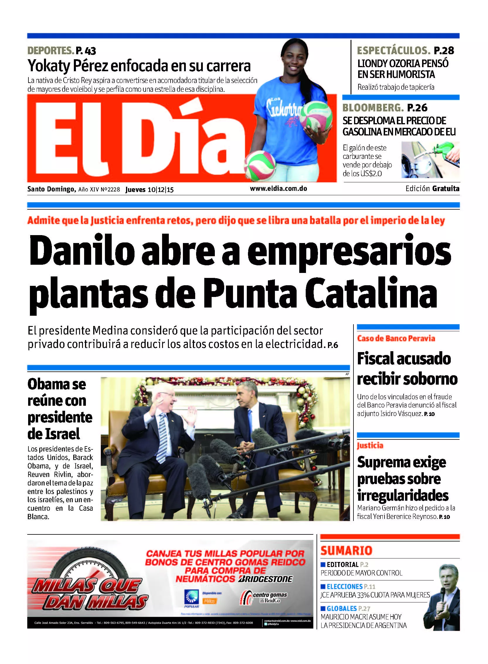 Portada impresa