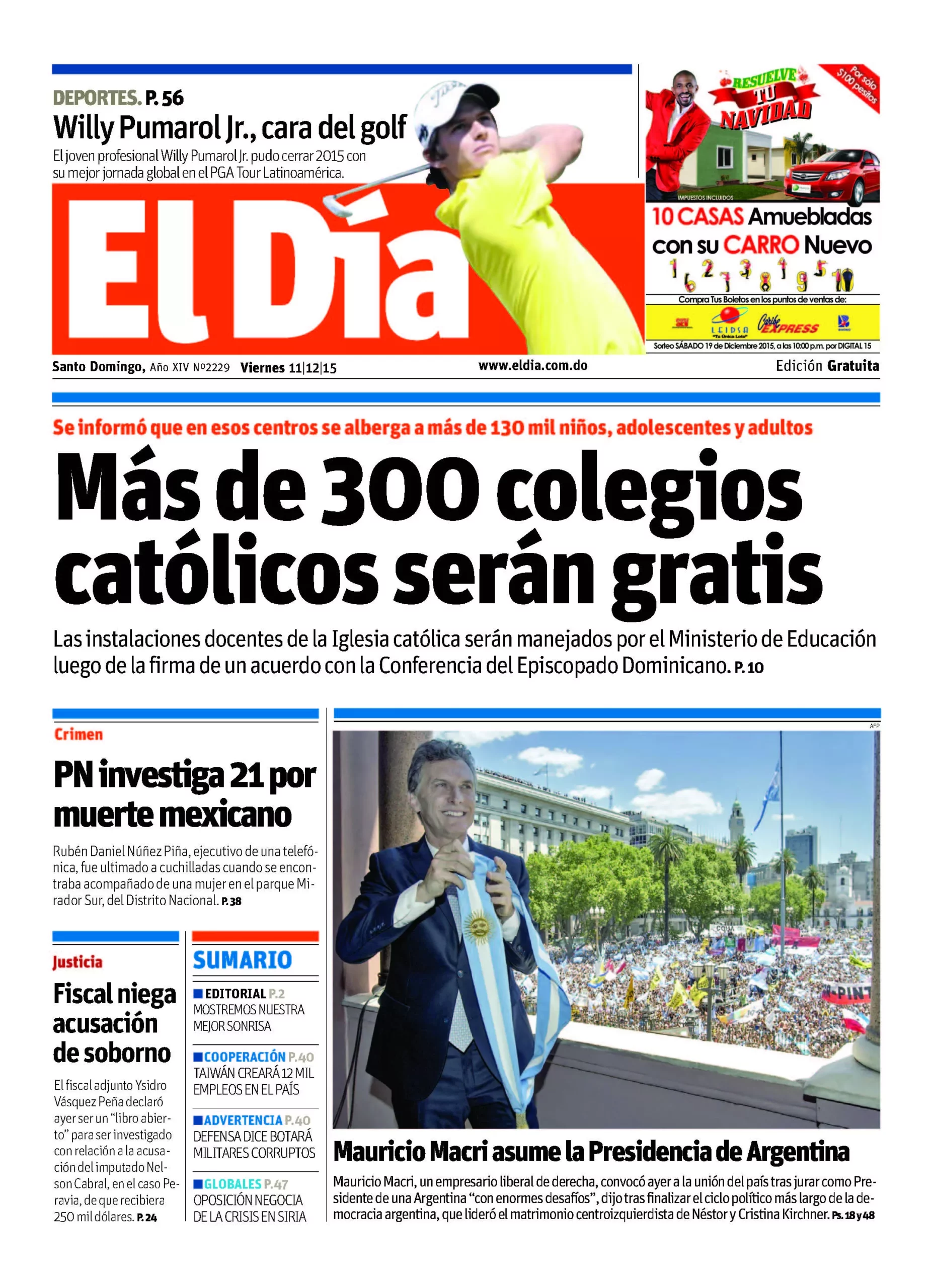 Portada impresa