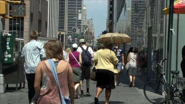 La atípica Navidad neoyorquina este año además bate récord de temperatura