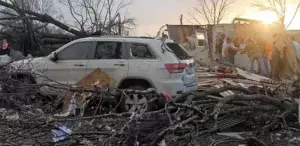 Fuertes tormentas dejan seis muertos en Sur de EE.UU en período navideño