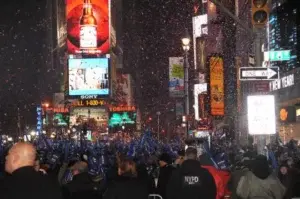 Nueva York desplegará unos 6.000 policías en Times Square en la Nochevieja