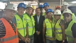 Danilo Medina supervisa avances construcción ciudad sanitaria Luis Eduardo Aybar