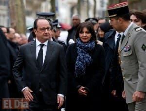 François Hollande recuerda a víctimas de atentado de enero en París