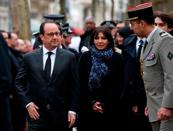 François Hollande recuerda a víctimas de atentado de enero en París