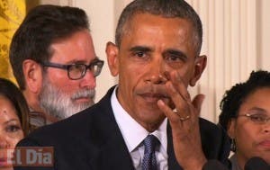 Las lágrimas de Barack Obama al hablar sobre las muertes por armas de fuego en EE.UU