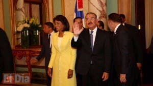 Danilo Medina recibe saludos de Año Nuevo