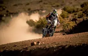 Antoine Meo gana 7ma etapa del Dakar en motos