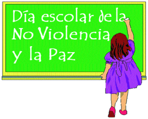 Hoy es Día Escolar de la No Violencia y la Paz