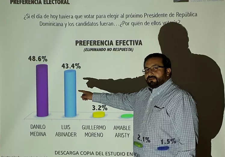 Felipe Quintos durante la presentación de la encuesta (1)