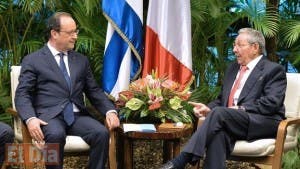 Raúl Castro será recibido por Hollande en París el próximo 1 de febrero