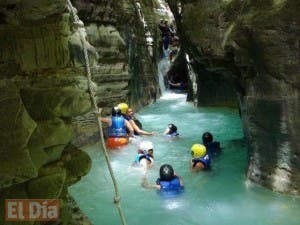 Saltos de Damajagua de Puerto Plata cerró 2015 con récord de visitantes