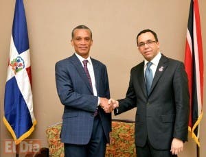 Cancilleres de RD y Trinidad y Tobago coordinan fortalecer diálogo