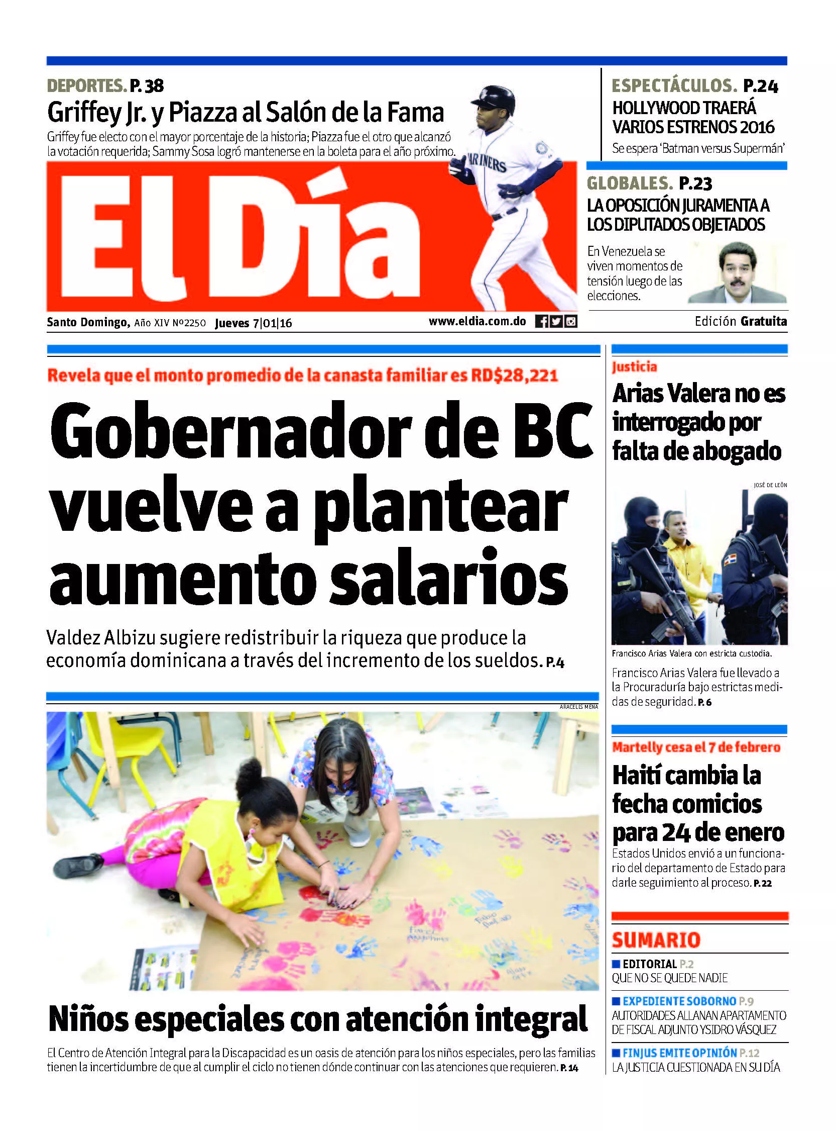 Portada impresa