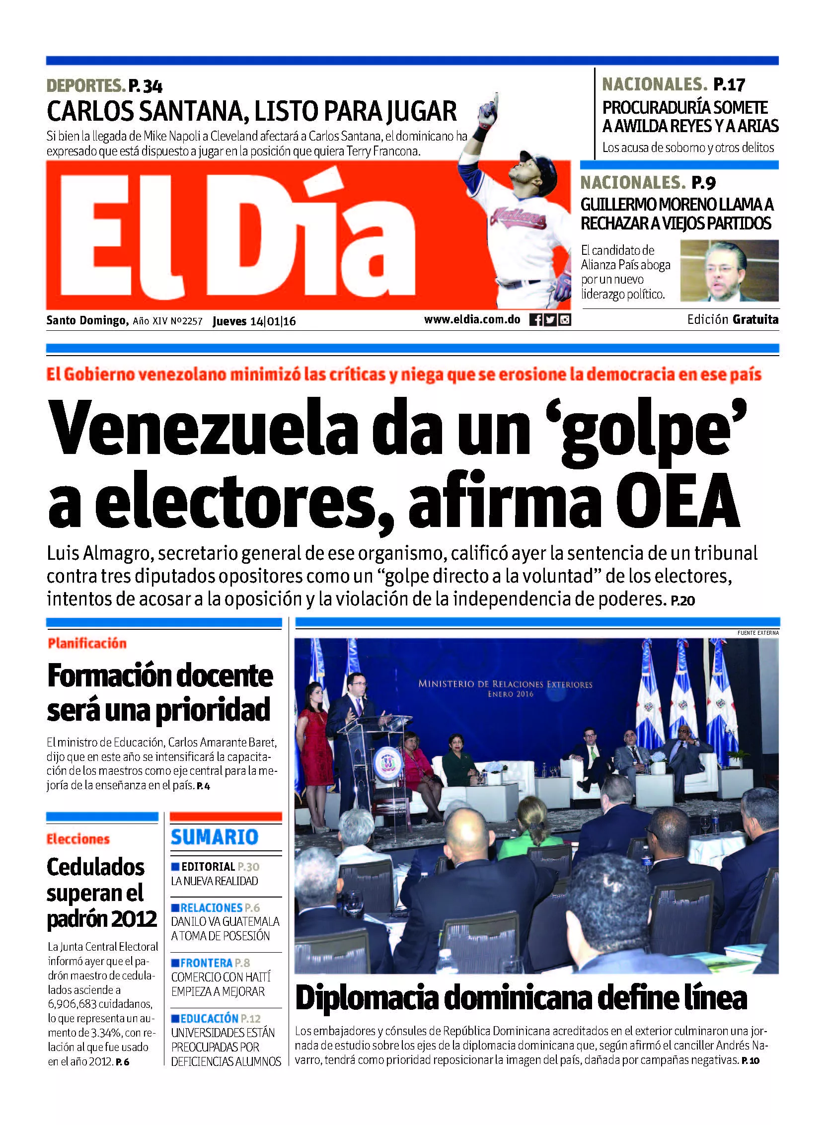Portada impresa