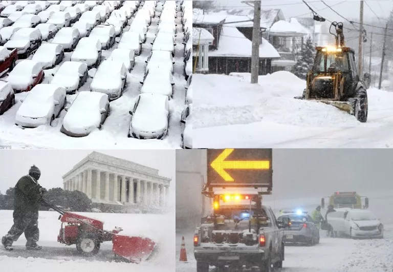 Tormenta Jonás comienza azotar y afectar dominicanos en Nueva York