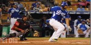 Los Tigres ganan el noveno partido seguido en semifinal de béisbol dominicano