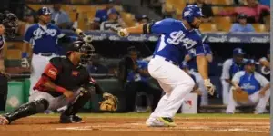 Los Tigres ganan el noveno partido seguido en semifinal de béisbol dominicano