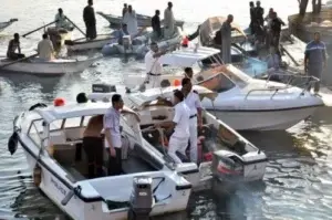 Al menos 14 muertos al hundirse un barco en el río Nilo en Egipto