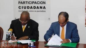 Participación Ciudadana y Adru firman acuerdo interinstitucional