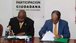 Participación Ciudadana y Adru firman acuerdo interinstitucional