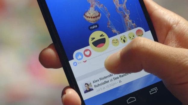 El botón «me gusta» de Facebook recibe compañía: «me enoja»