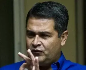 El presidente de Honduras en gira