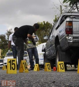 Muertes por actos delincuencia crecen 10% durante 2015