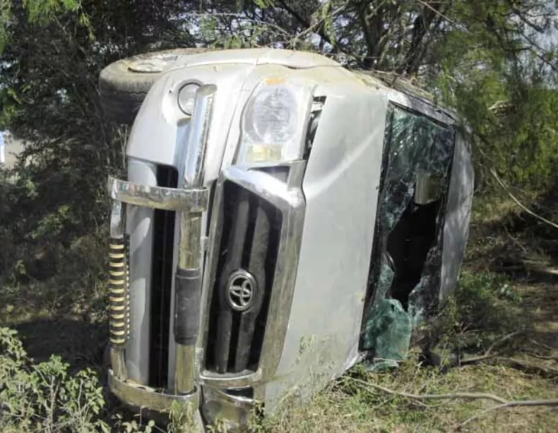 Accidente en Carretera Mao Santiago Rodriguez.24/01/2011/Hoy/Fuente Externa.