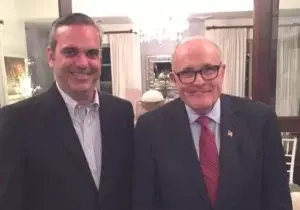 Giuliani llega el martes a dar continuidad al plan de seguridad de Abinader