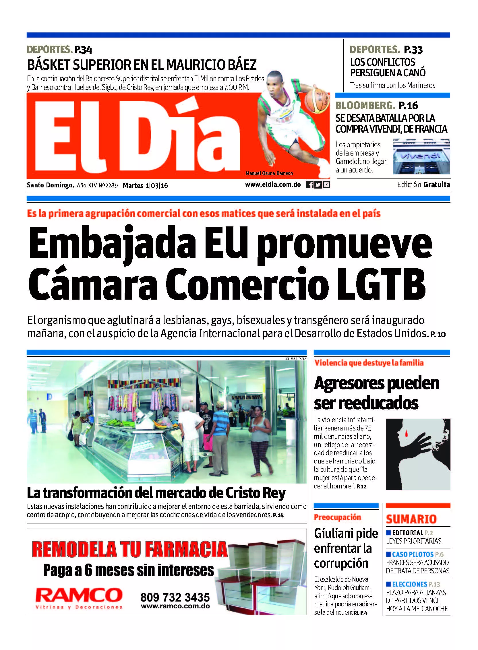 Portada impresa