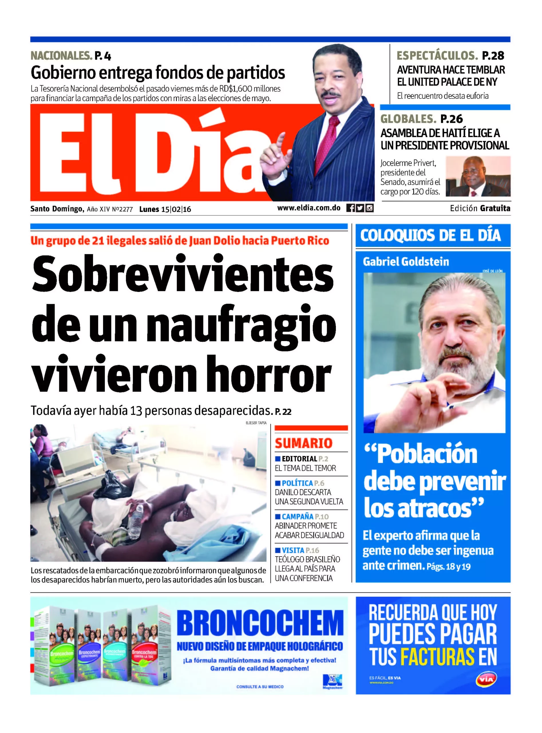 Portada impresa