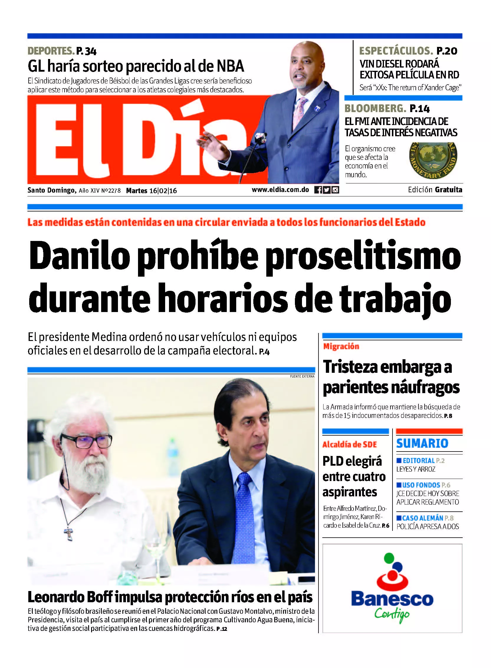 Portada impresa