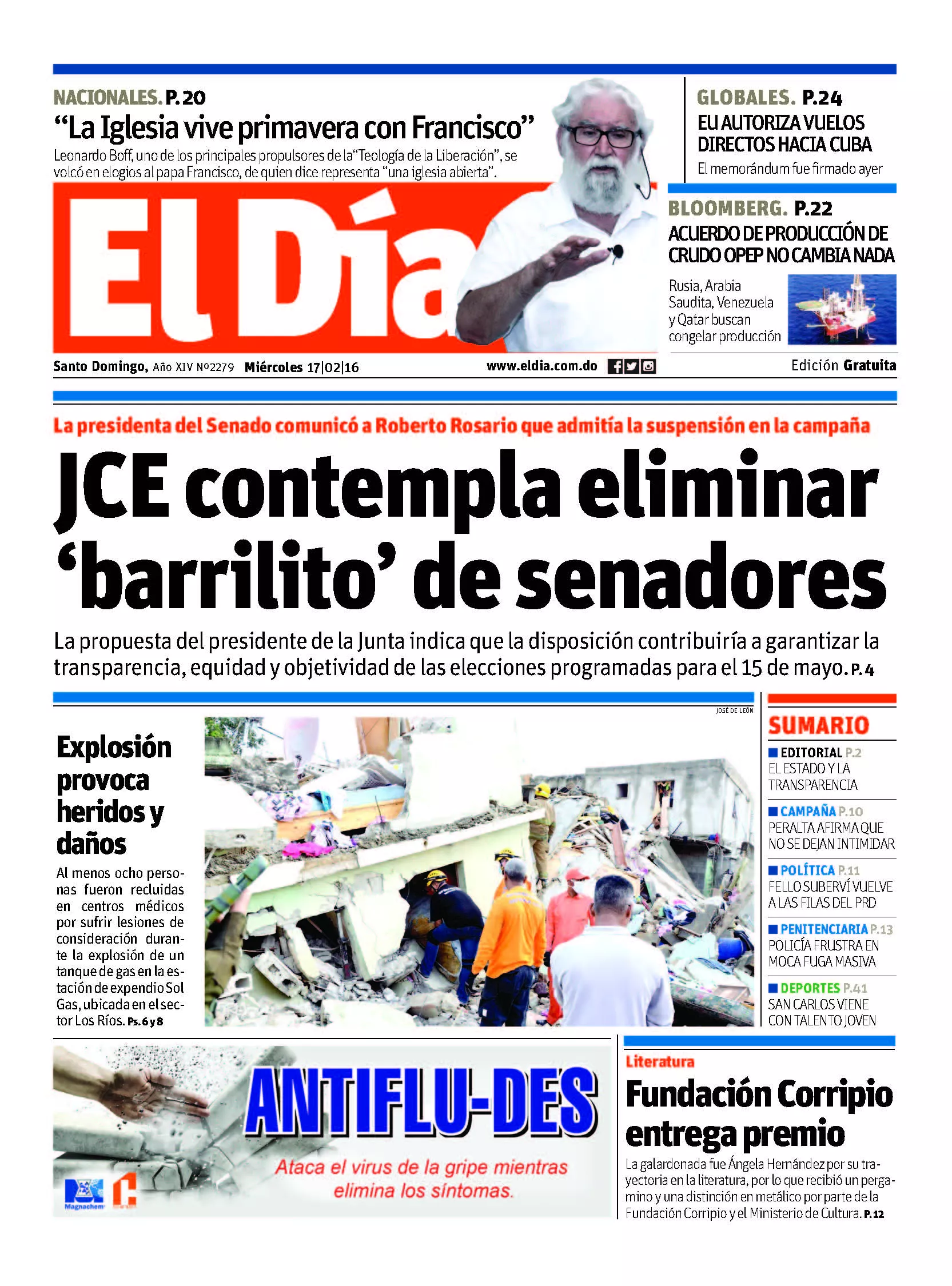 Portada impresa