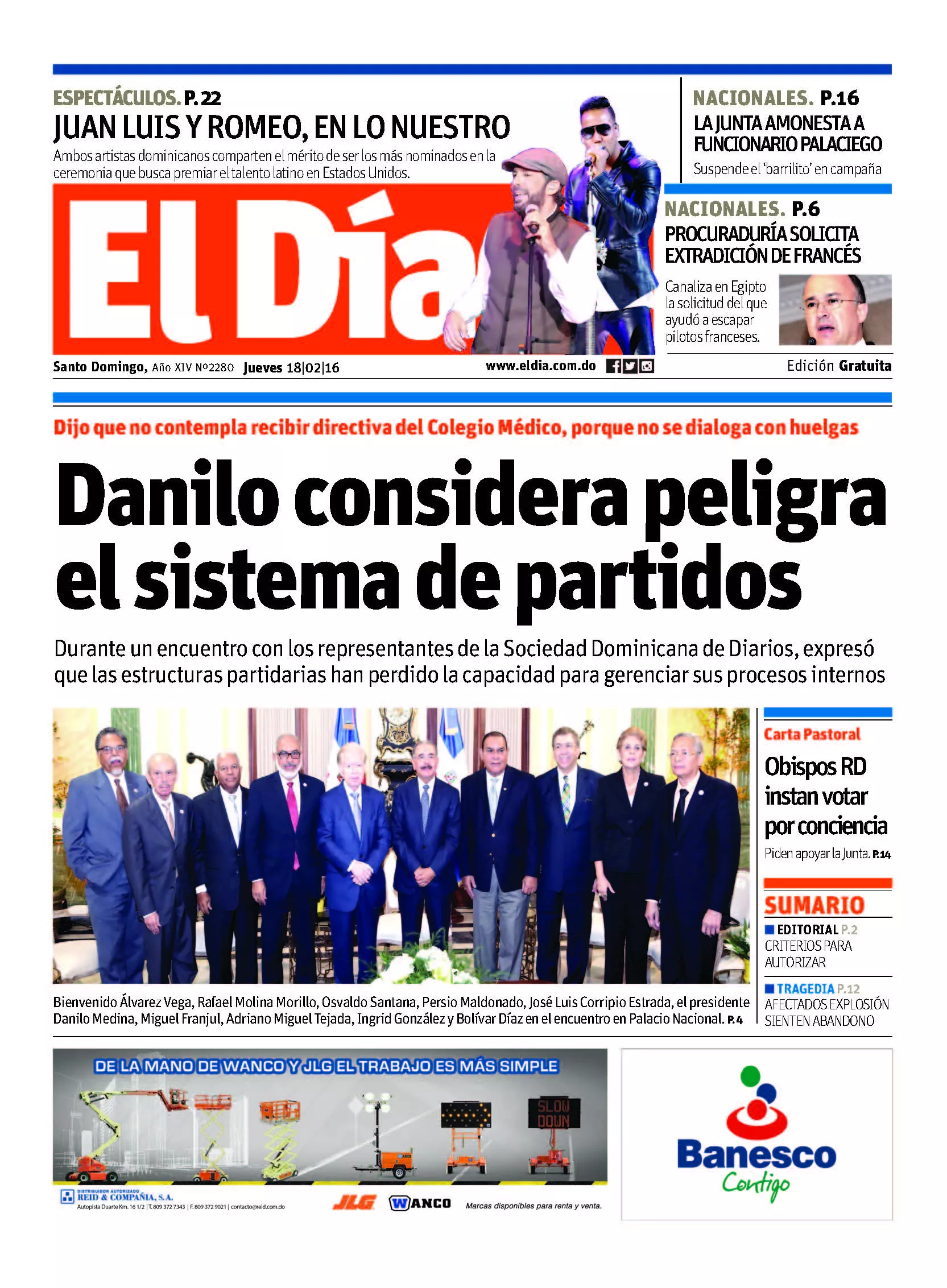 Portada impresa