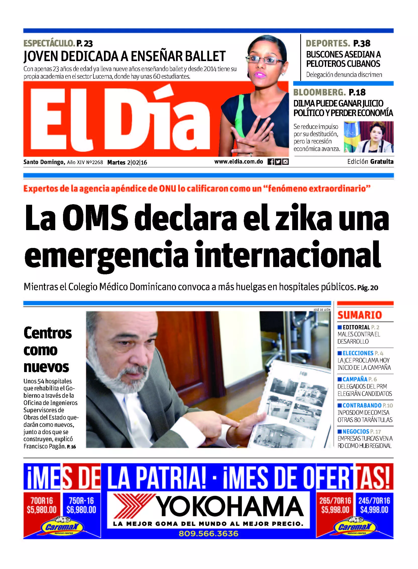 Portada impresa