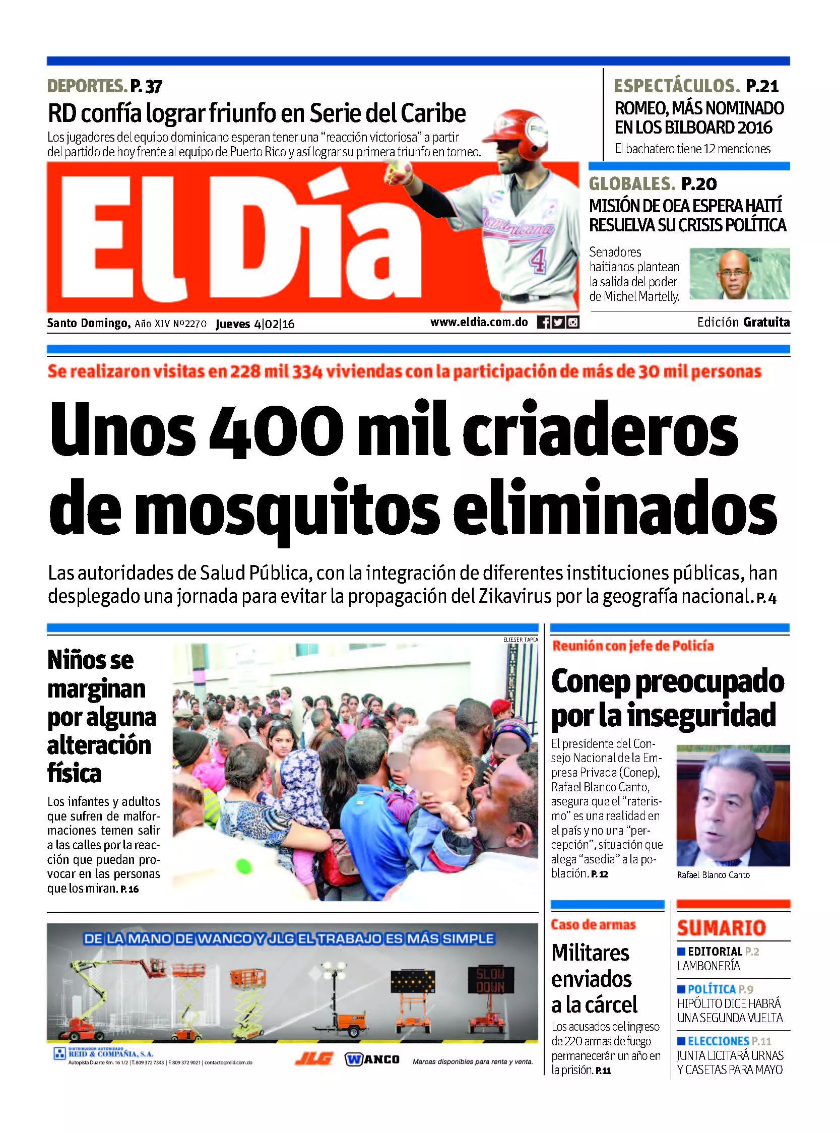 Portada impresa