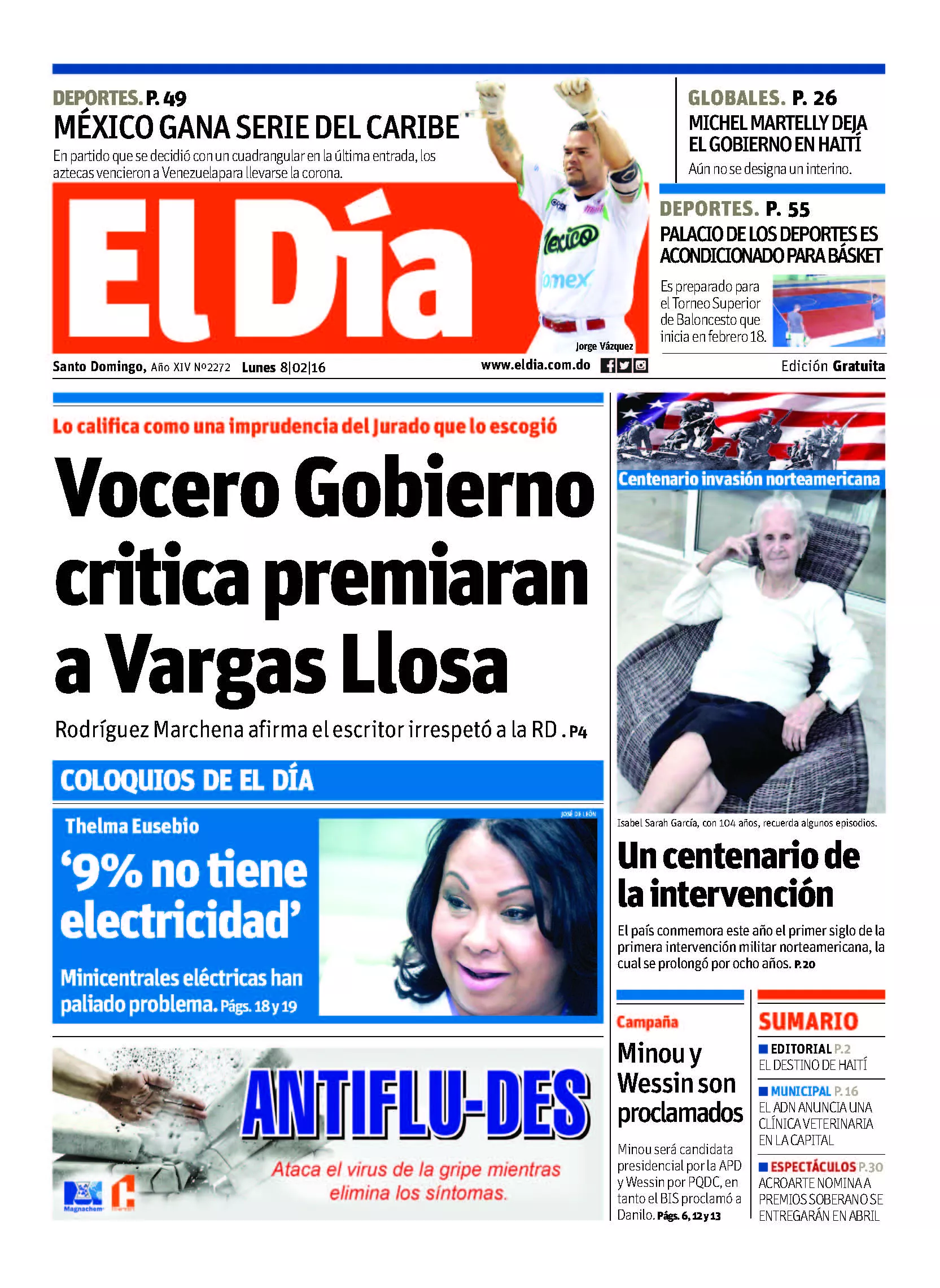Portada impresa