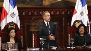 Danilo Medina inicia discurso de rendición de cuentas; dice RD está cambiando